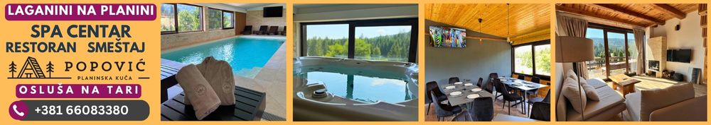 Laganini na planini  SPA, restoran, smeštaj